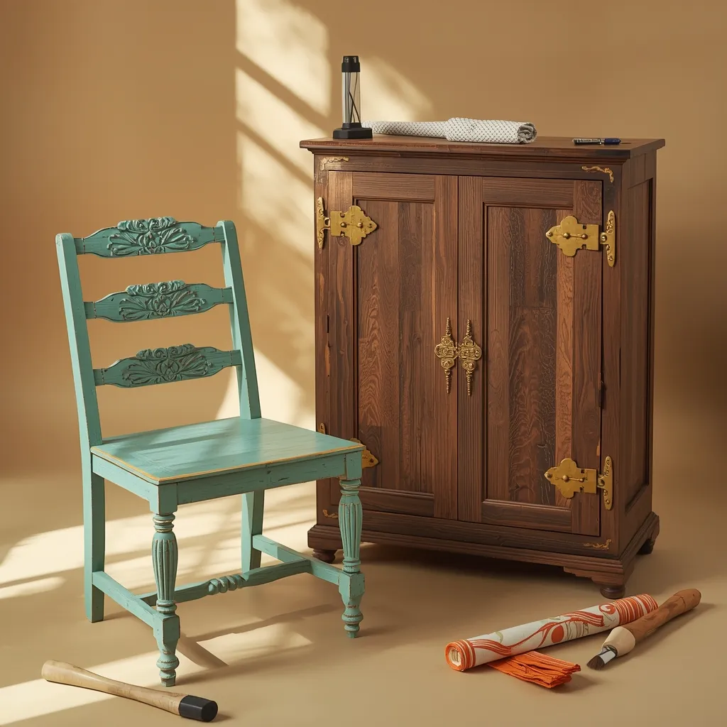 Chair and cabinet upcycling masterclass bundle
